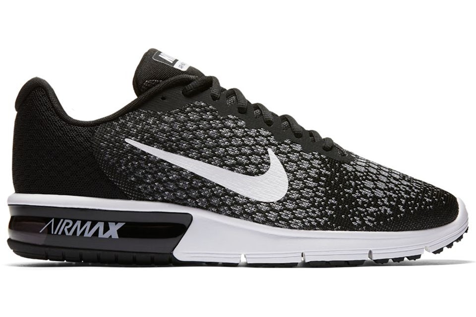 Nike Air Max Sequent 2 Black White 852461 005 KR