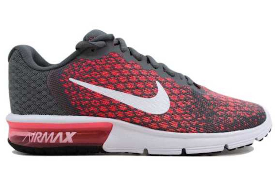Nike air max sequent red and black Clearance