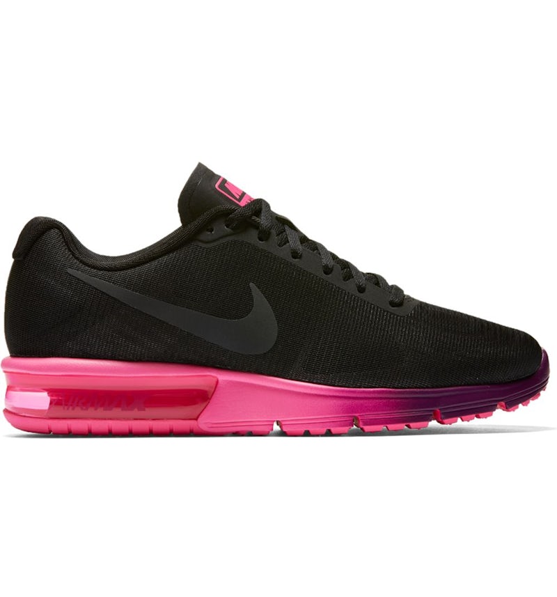 Nike air max sequent gris et rose clearance