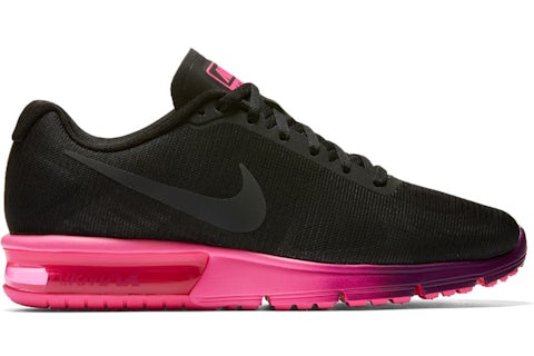 Nike Air Max Sequent Schwarz Rosa Blast Damen 719916 015 DE