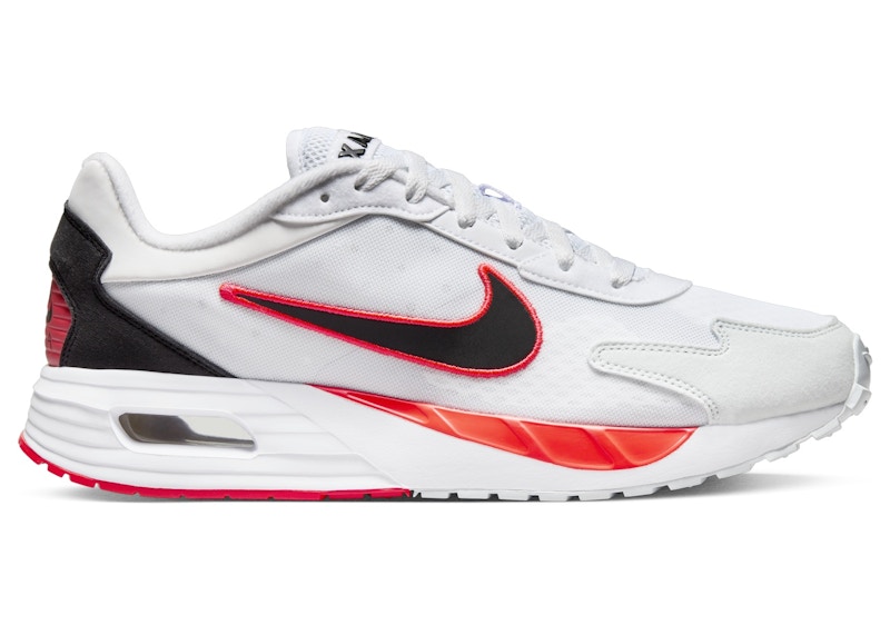 Nike Air Max Solo White Bright Crimson Pure Platinum Black