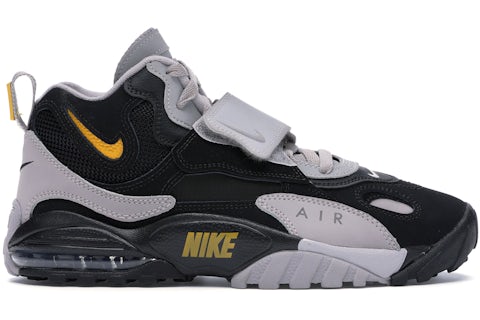 Nike Air Max Speed Turf Black Grey Yellow Men's AV7895-001 US