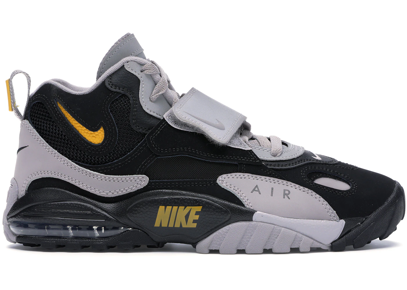 Nike Air Max Speed Turf Black Grey Yellow Men's AV7895-001 US