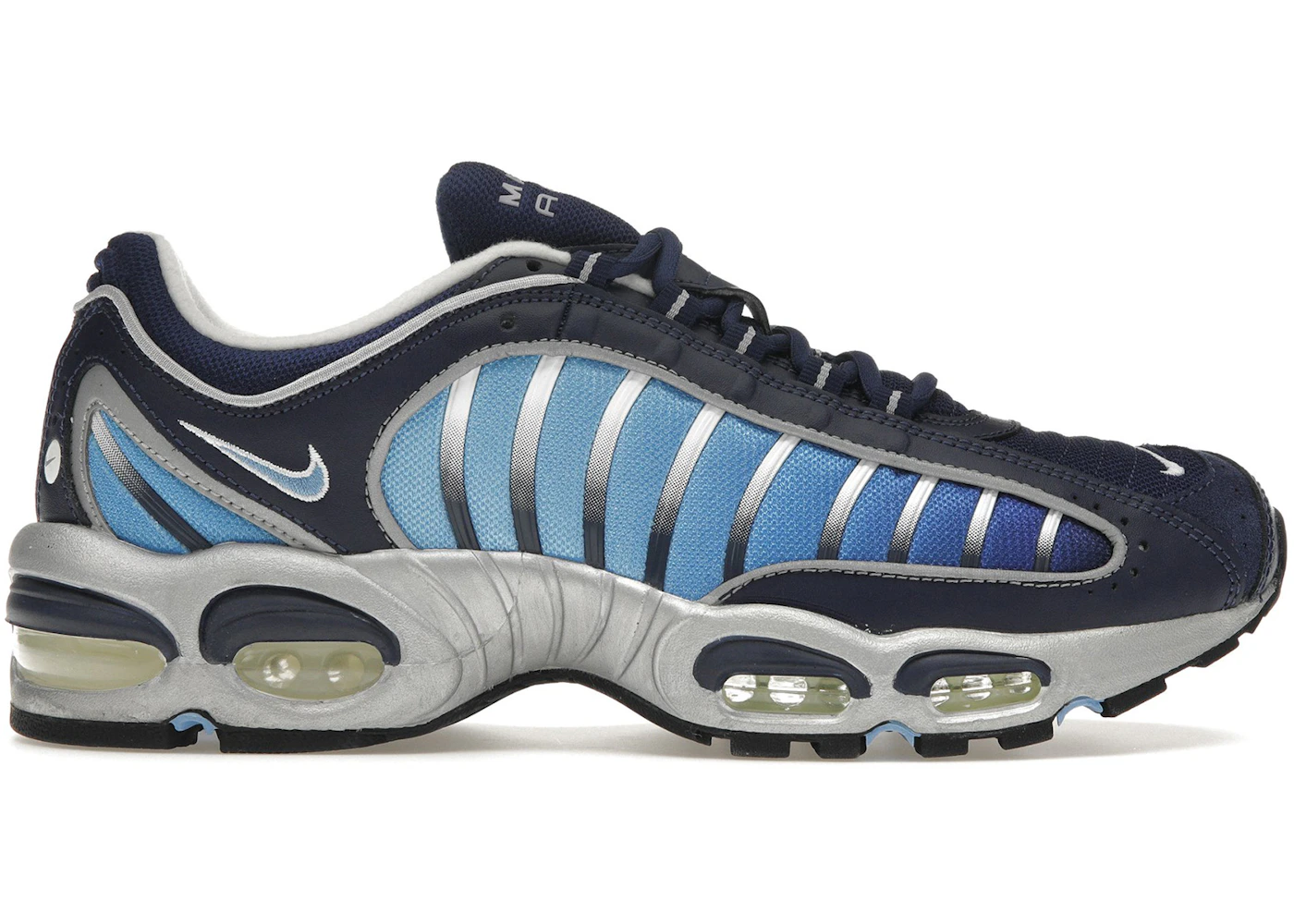 Nike Air Max Tailwind 4 Blue Void Metallic Silver Men's - AQ2567-401 - US