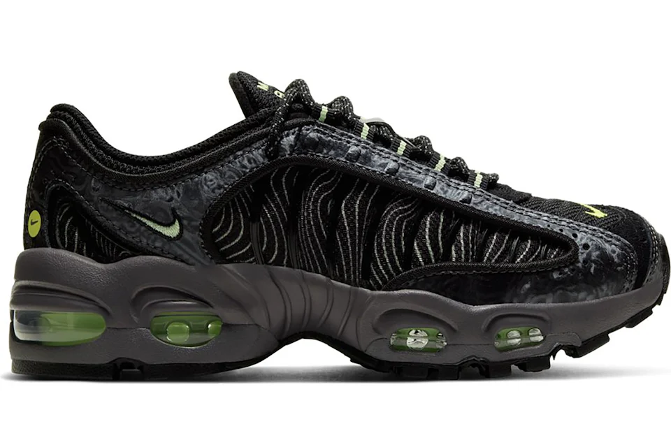 Nike Air Max Tailwind 4 Gunsmoke Black Barely Volt GS Kids