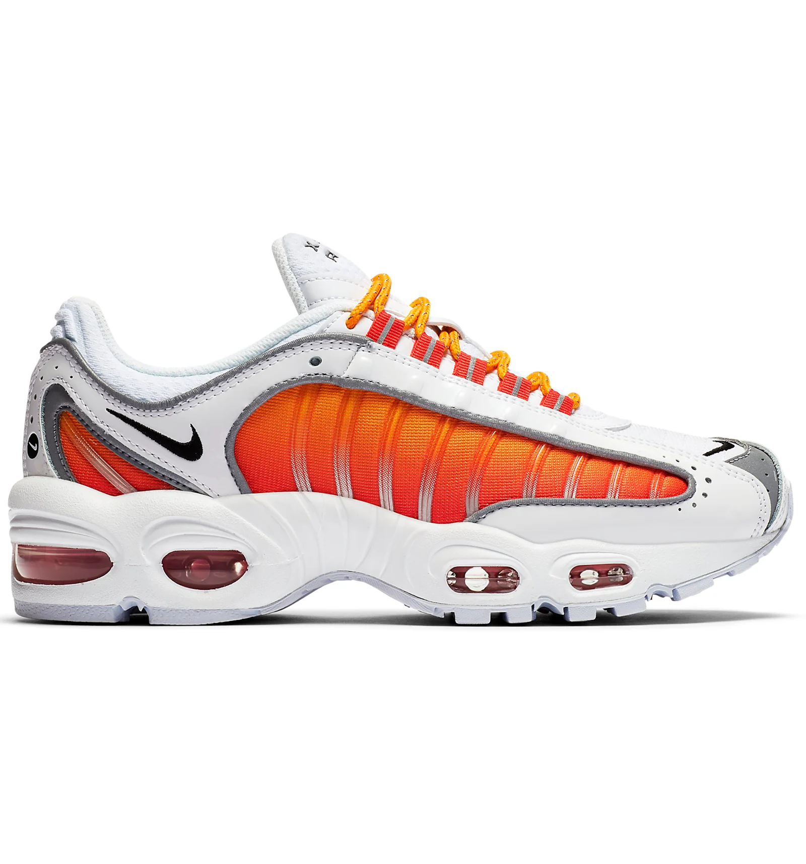 Nike Air Max Tailwind 4 White University Gold Habanero Red