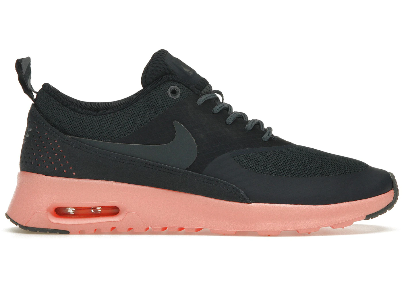 Nike thea pink and black Outlet