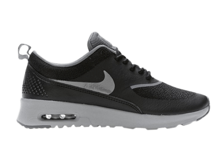 Nike thea noir et blanc sale