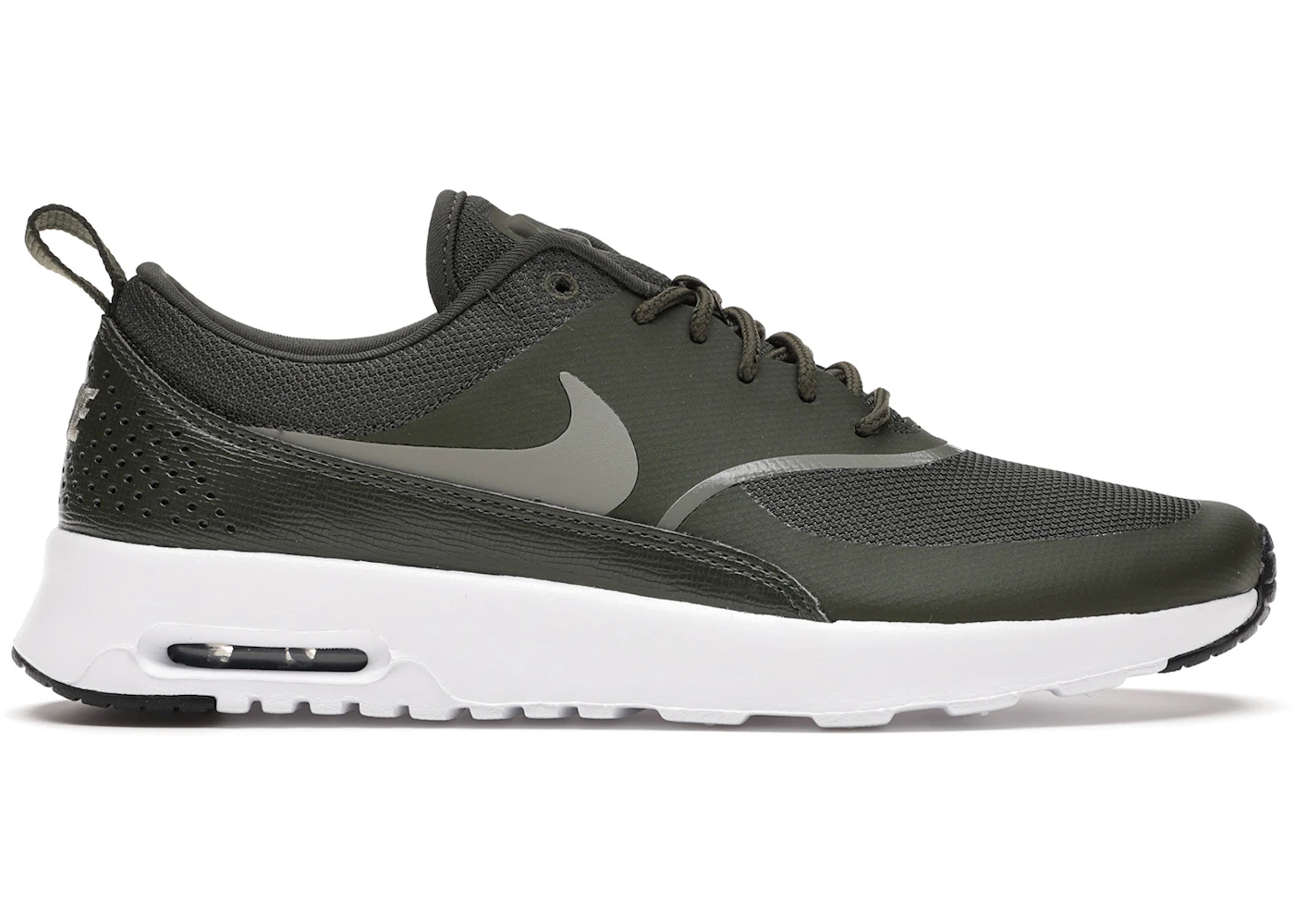 Nike Air Max Thea Cargo Khaki Dark Stucco-Black (Women's) 599409