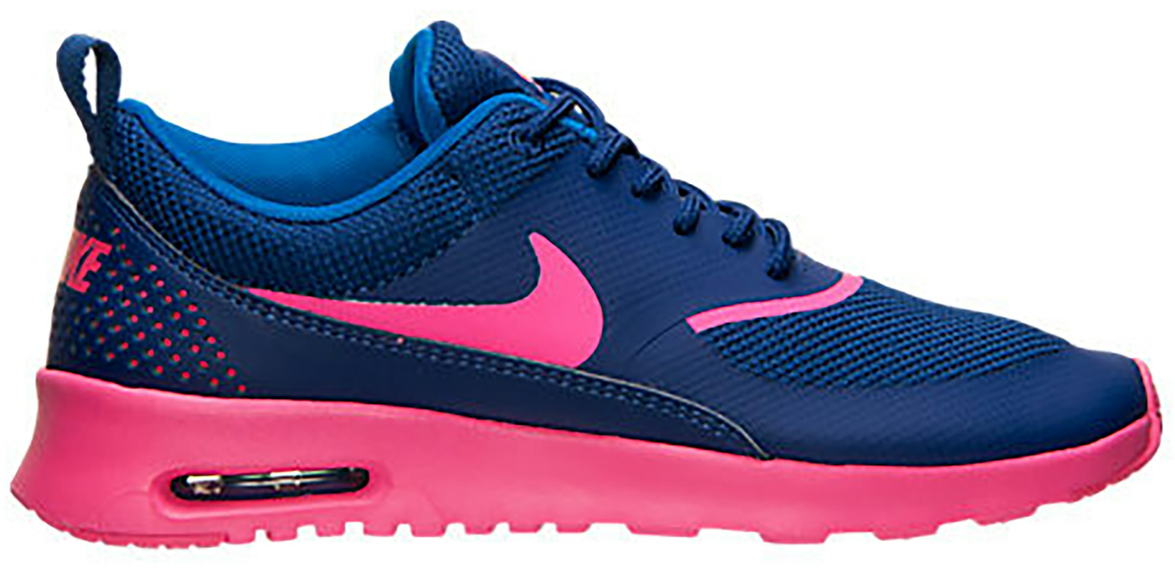 Haz lo mejor que pueda granero rueda Nike Air Max Thea Deep Royal Blue Hyper Pink (Women's) - 599409-405 - US