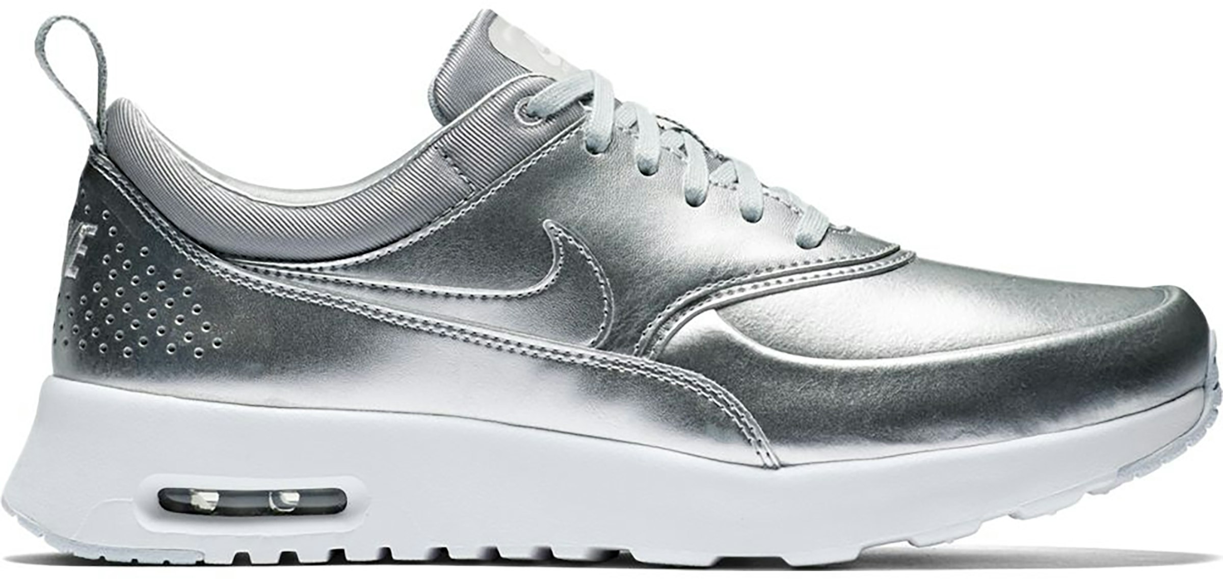 Nike Max Thea Metallic Silver - - US