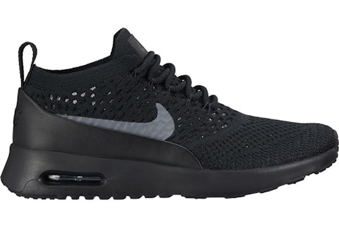 Nike Air Max Thea Ultra Flyknit Black Dark Grey Women s 881175 004 US
