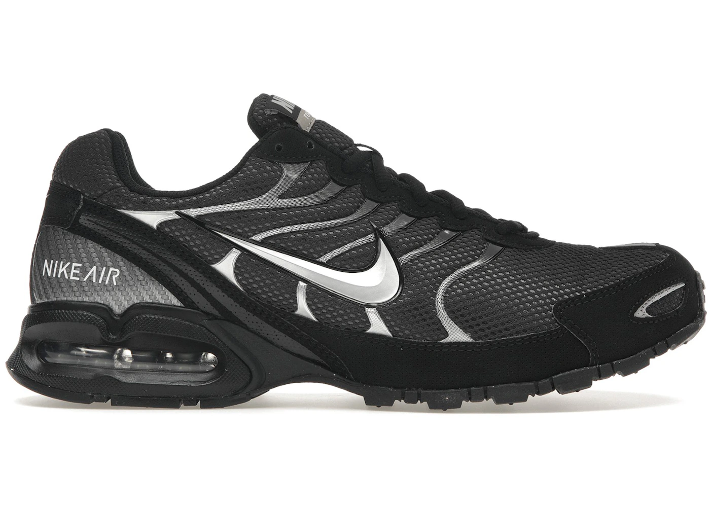 Nike Air Max Torch 4 Black Silver Men's - 343846-002 - GB