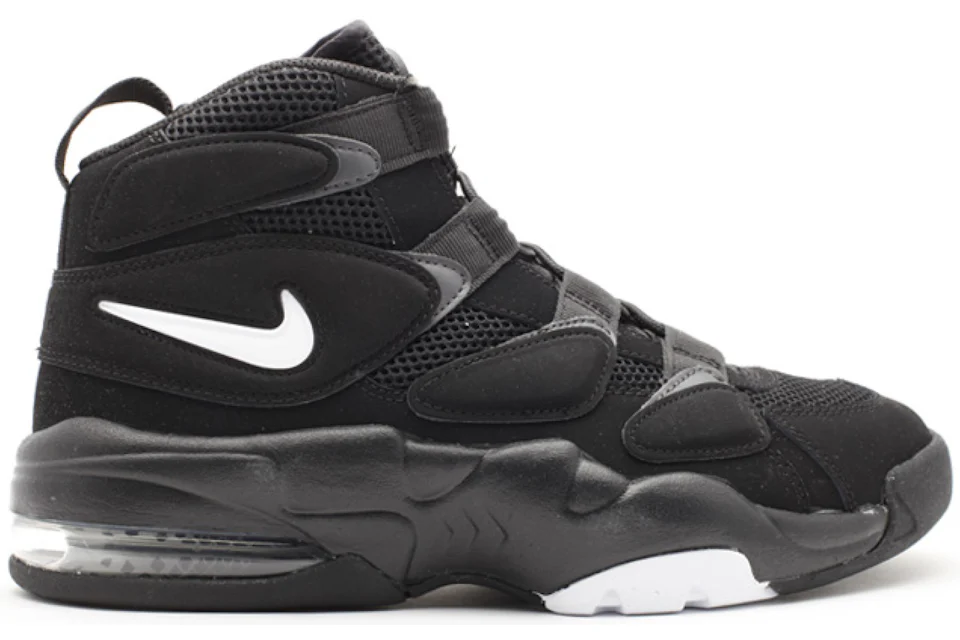 Air more uptempo top black and white