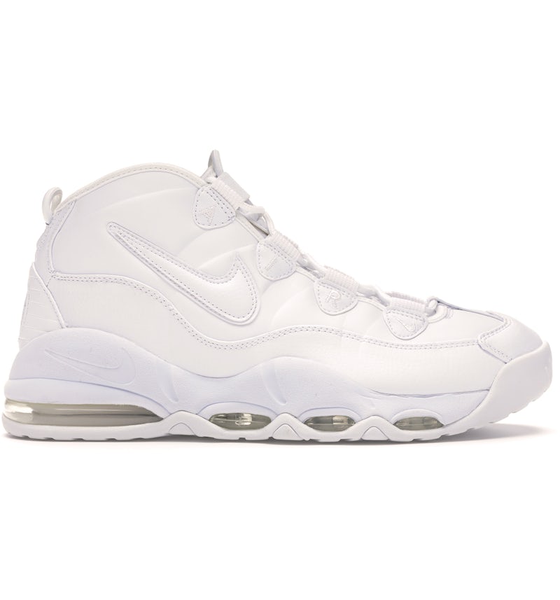Nike Air Max Uptempo 95 Triple White Men's 922935-100 US