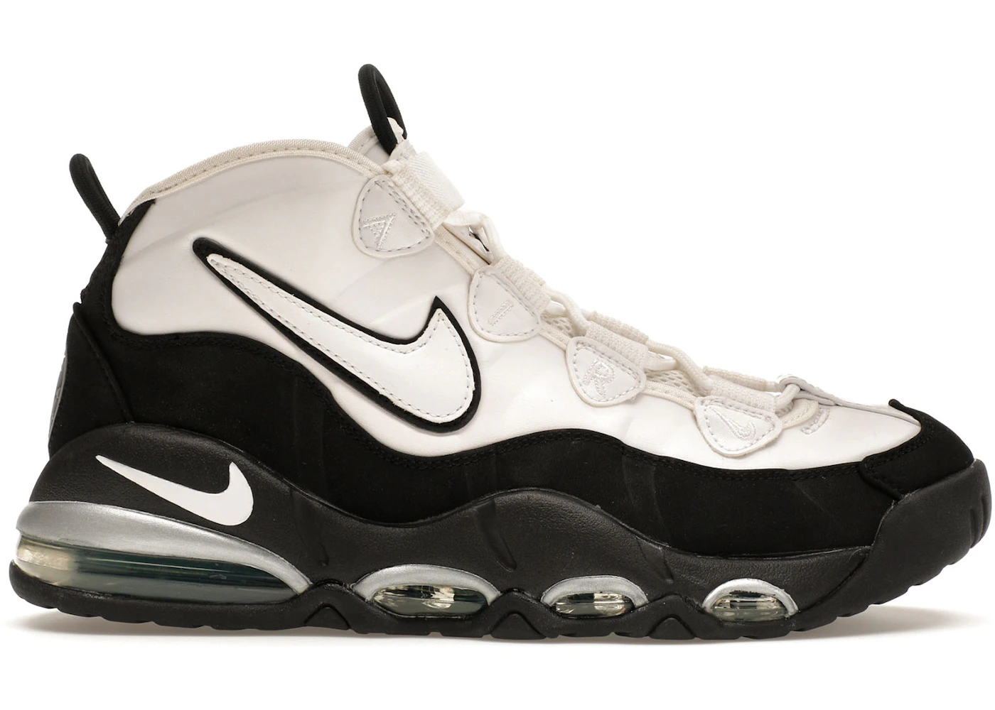 Nike Air Max Uptempo 95 Bianco Nero Verde foglia di tè Uomo
