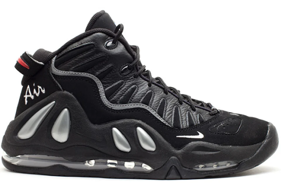Nike Air Max Uptempo 97 Black Metallic Silver 2010 Uomo 399207