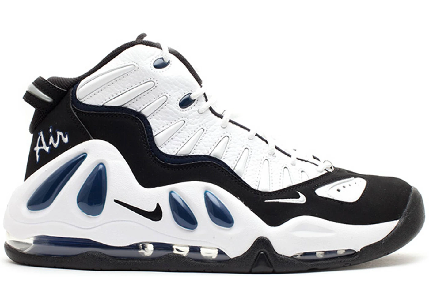 Analytical Hinge Surrey Nike Air Max Uptempo 97 White Black College Navy - 399207-100 - US