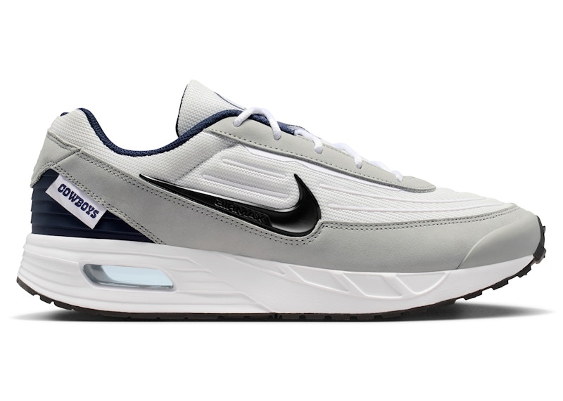 Men's Nike Air Max Verse Dallas Cowboys Sneakers in White/College Navy Blue/Black