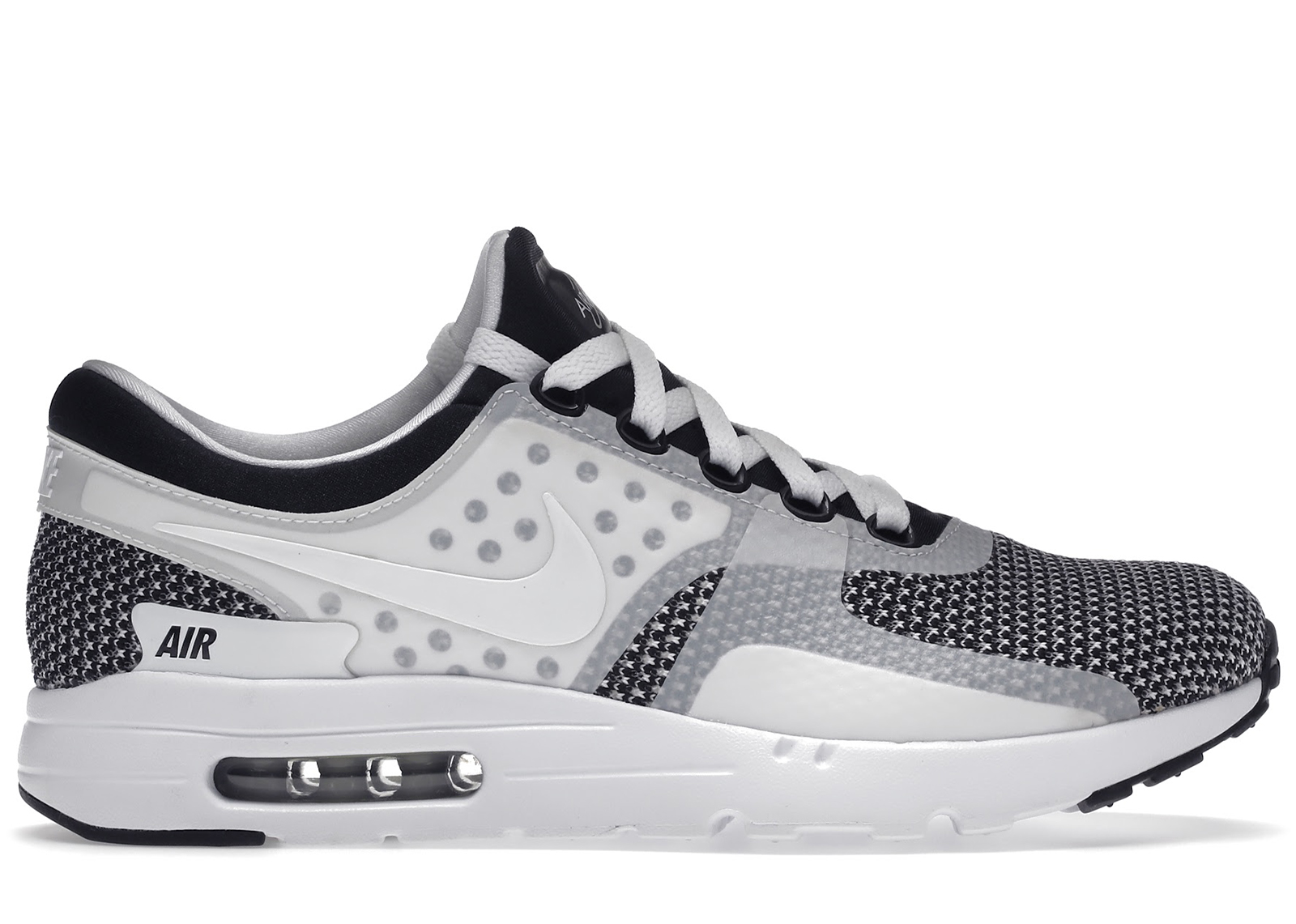 Nike Air Max Zero Black White Wolf Grey Men s 876070 005 US