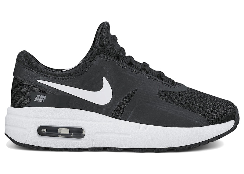 Nike Air Max Zero Essential Sneakers in Black/White/Dark Grey