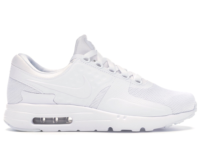 Nike Air Max Zero Essential White/White-Wolf Grey Men's - 876070