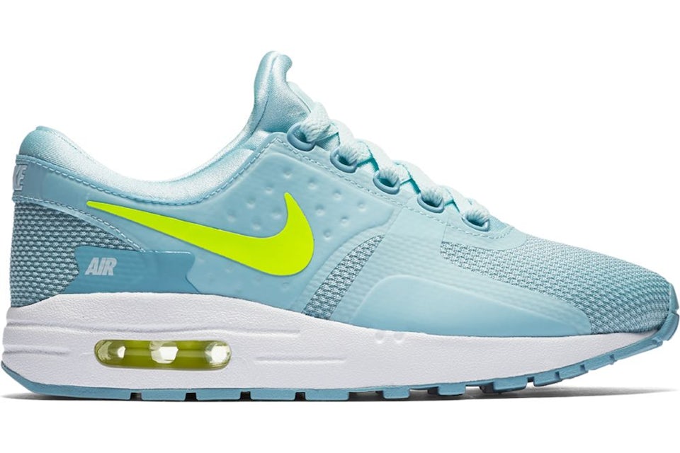 Nike Air Max Zero Glacier Blue Volt GS Kids 881229 400 GB