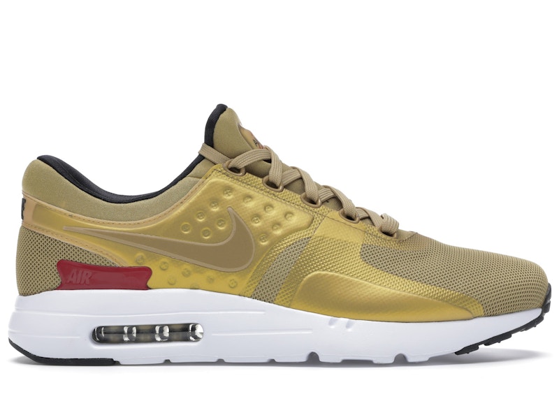 air max zero metallic gold