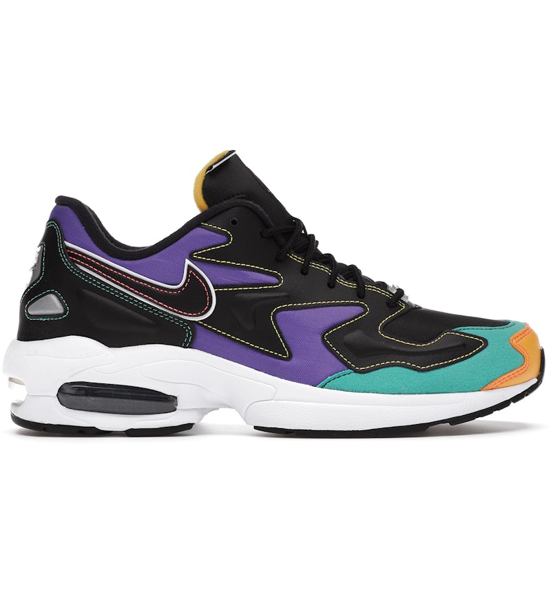 Nike Air Max2 Light Black Contrast Stitching Men's BV0987-023 US