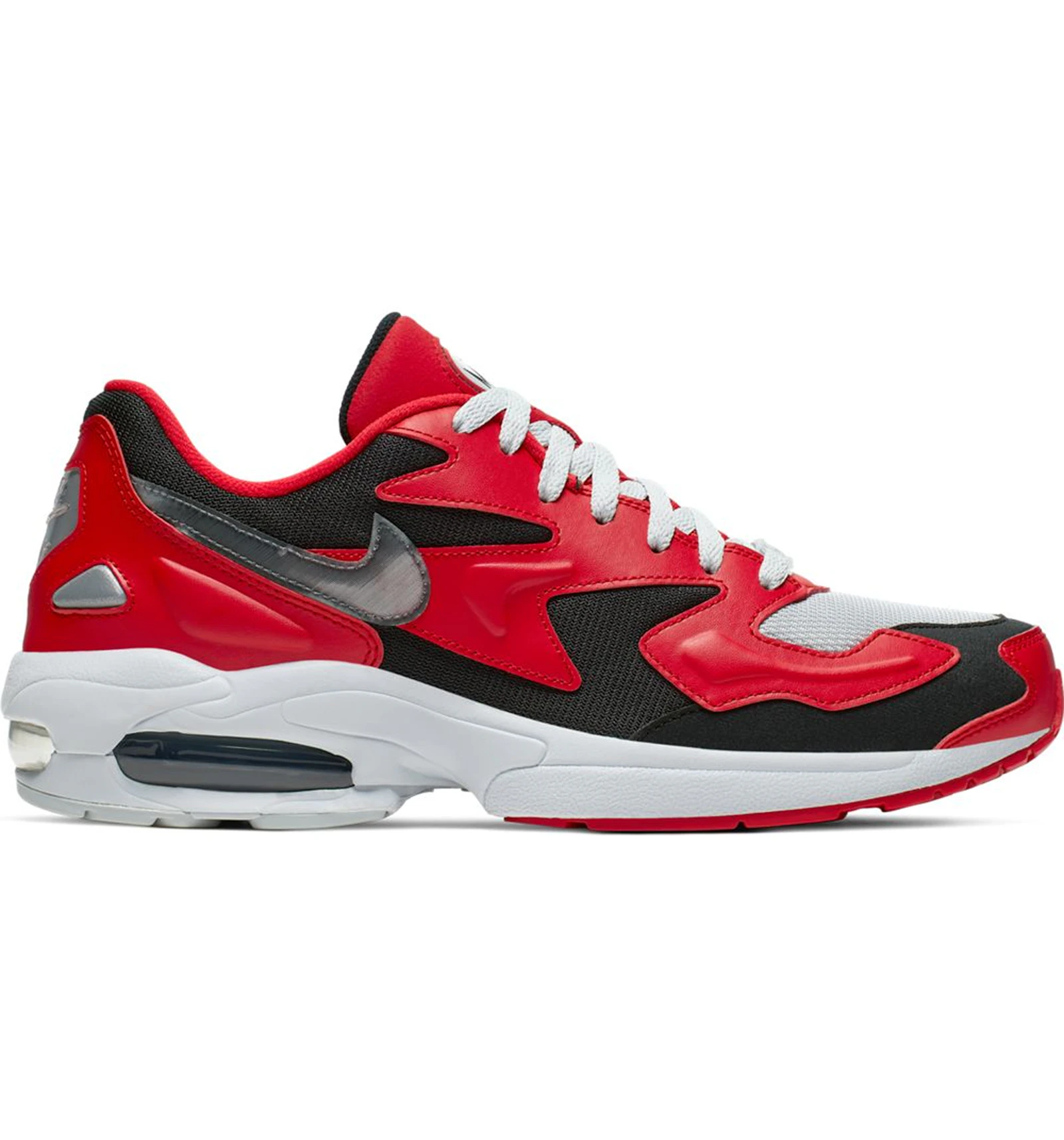 Nike Air Max2 Light Red Black Silver - AO1741-601 - US