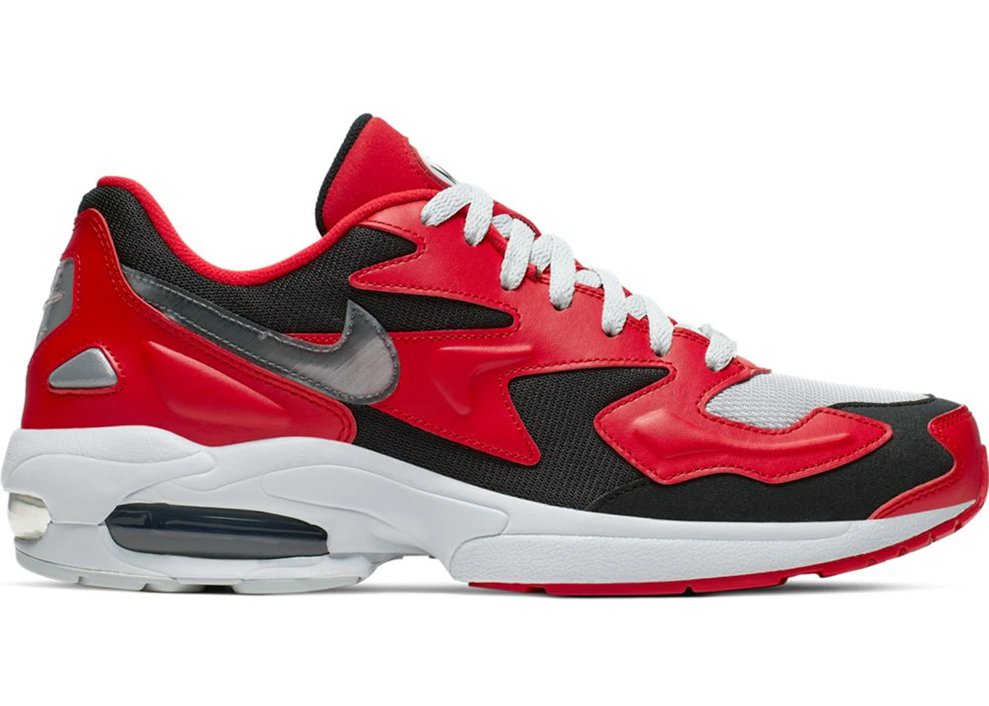 Nike Air Max2 Light Red Black Silver Men s AO1741 601 US