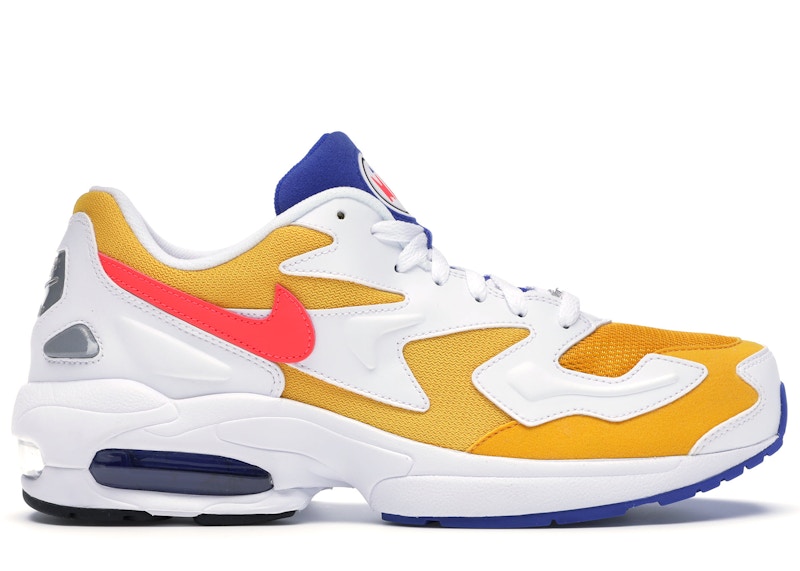 Nike Air Max2 Light University Gold Flash Crimson Men's - AO1741