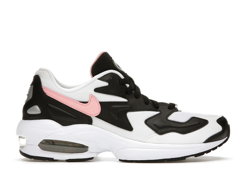 Nike Air Max2 Light White Bleached Coral Black Women s AO3195