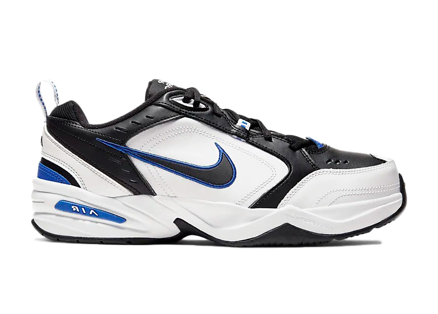 Nike Air Monarch IV Black White Royal Blue Men s 415445 002 US