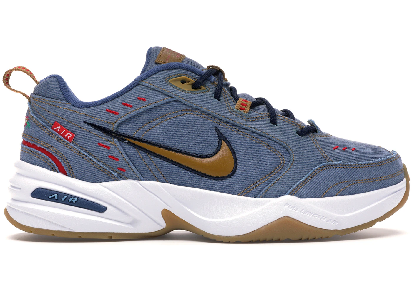 Nike Air Monarch IV Denim Men's - AV6676-400 - US