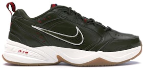 Nike Air Monarch IV Men's Training Shoes - White/Navy/Silver