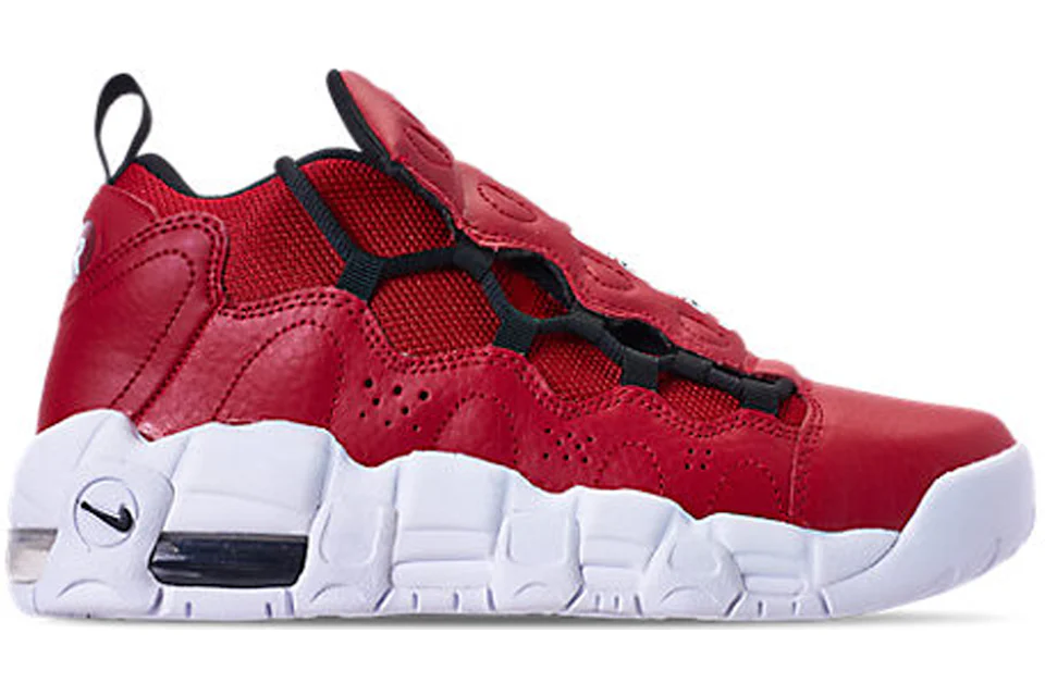 Nike air money white top red