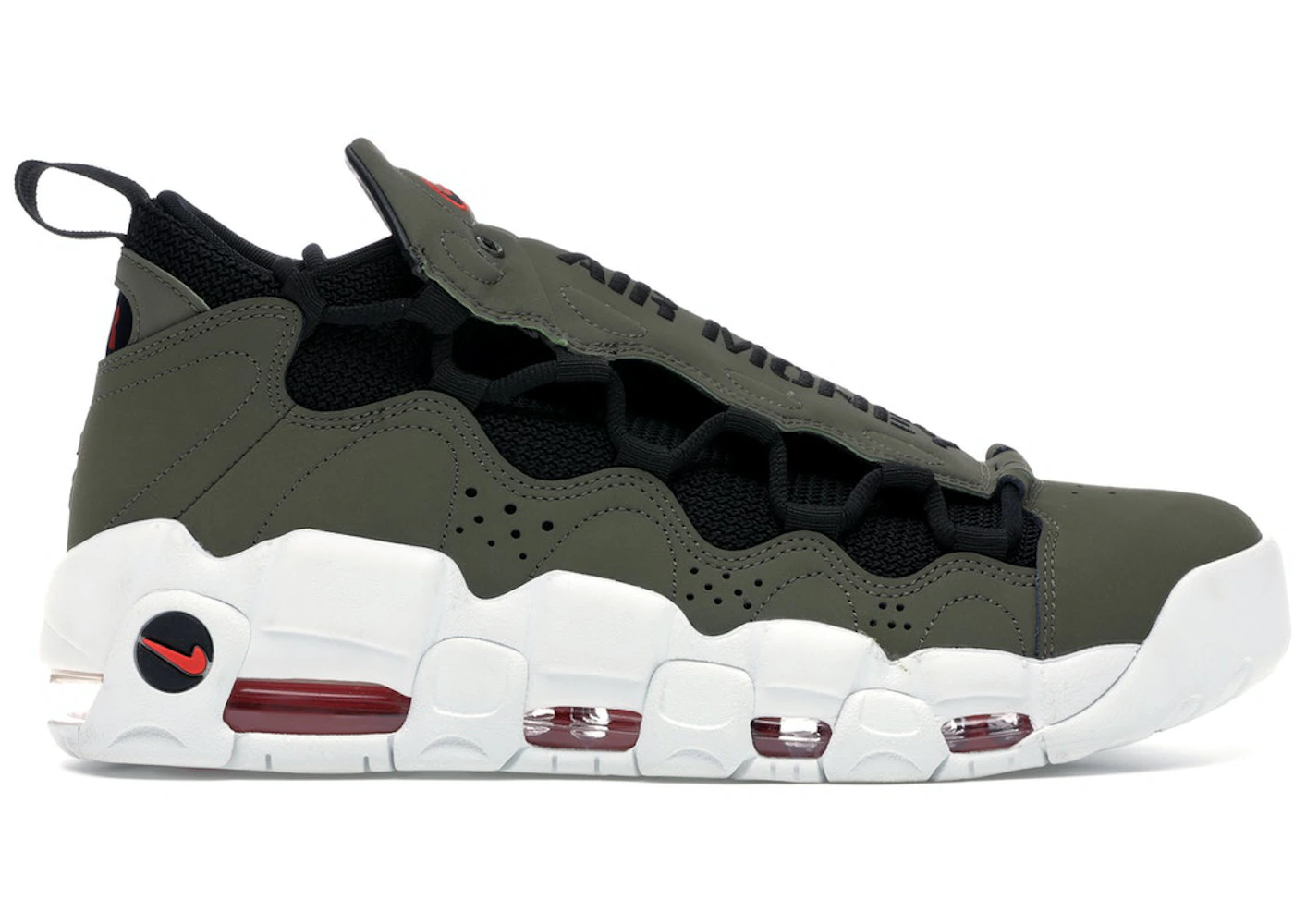 Nike Air More Money Medium Olive Men's AJ2998-200 US