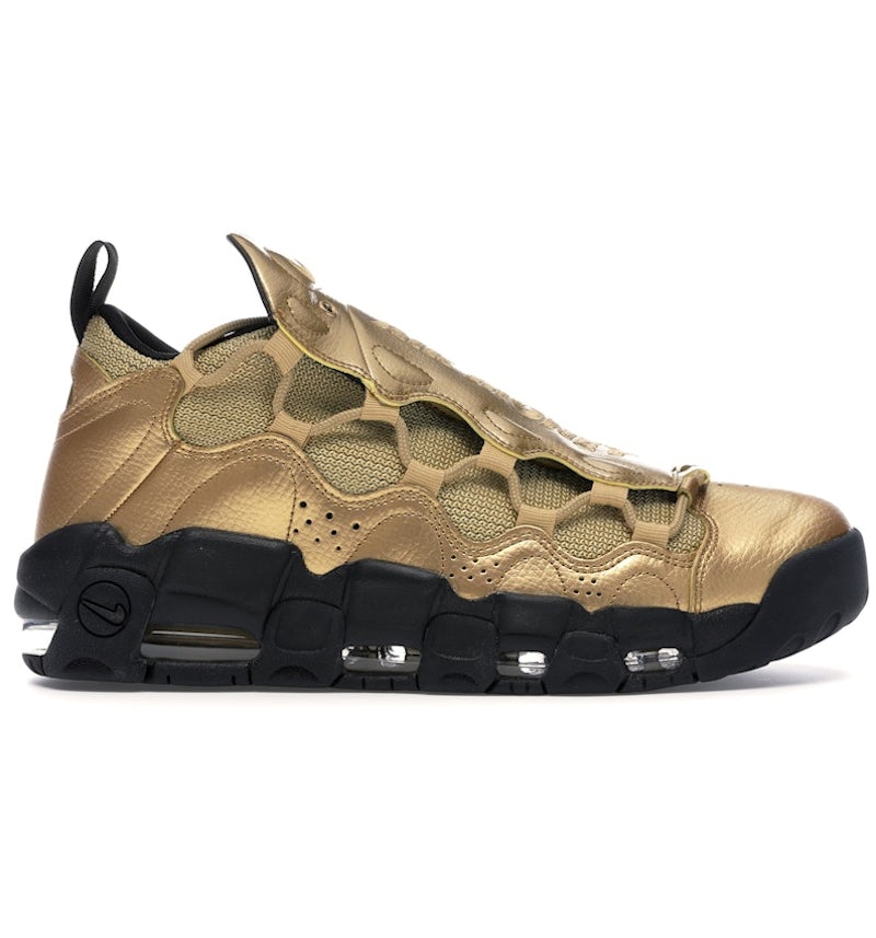 Nike Air More Money Metallic Gold Black Men's AJ2998-700 US