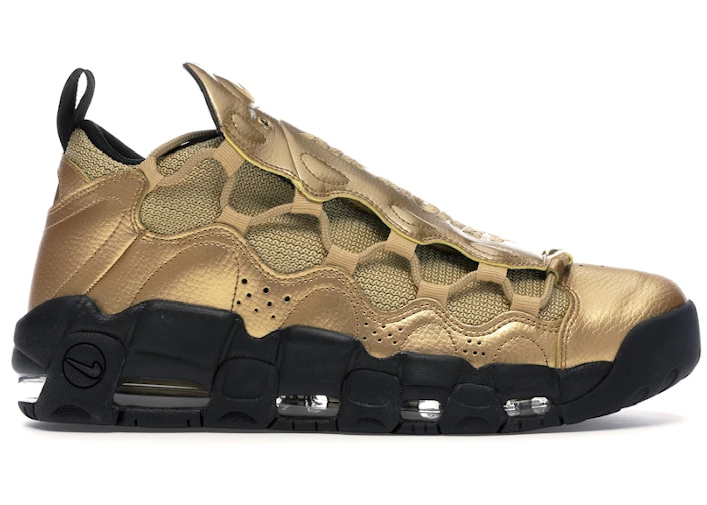 Nike Air More Money Metallic Gold Black Men's AJ2998-700 US
