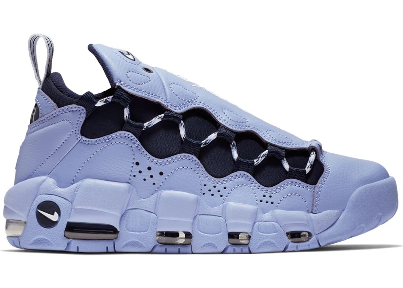 Nike air more money white and blue Clearance