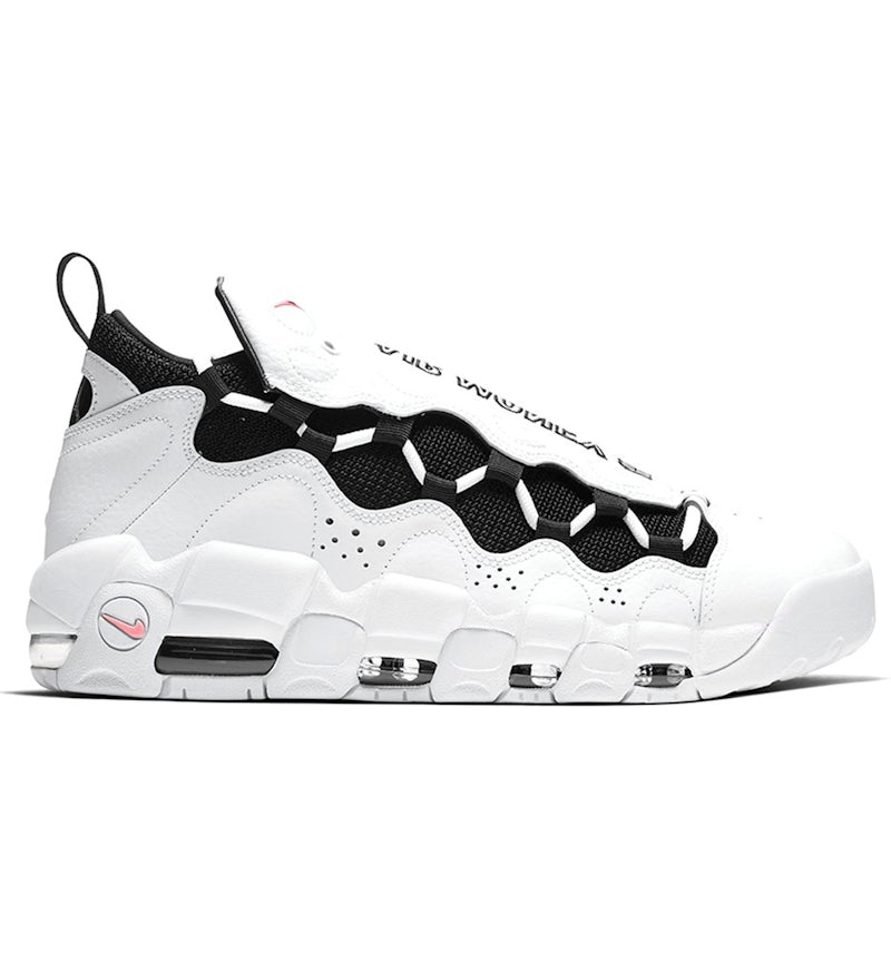 Nike Air More Money Bianco Nero Corallo Gesso Uomo AJ2998 101 IT