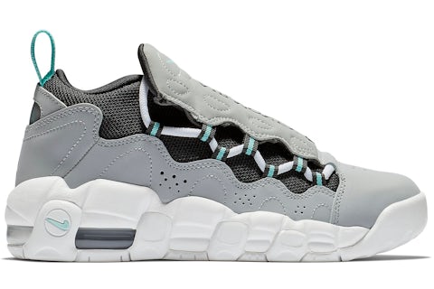 Green Nike Air More Money Grey Nike Air More Money Wolf Grey