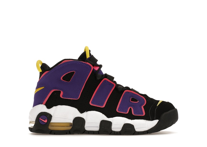 Nike Air More Uptempo 96 Black Court Purple GS DZ5278 001 US