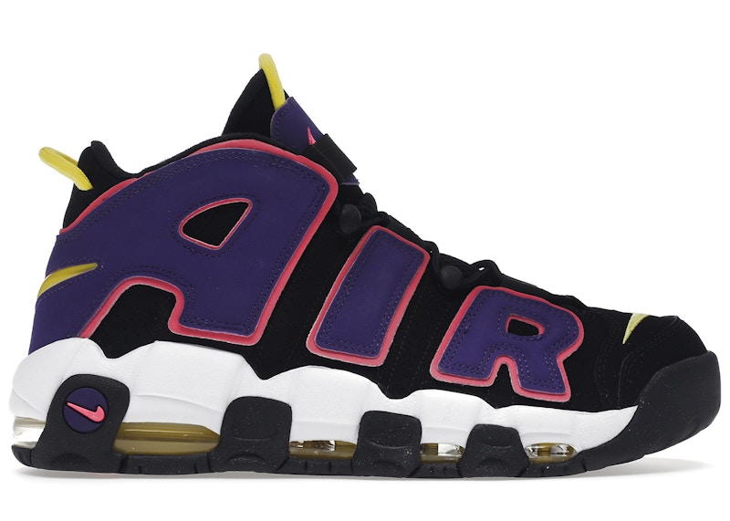 Nike Air More Uptempo 96 Black Court Purple