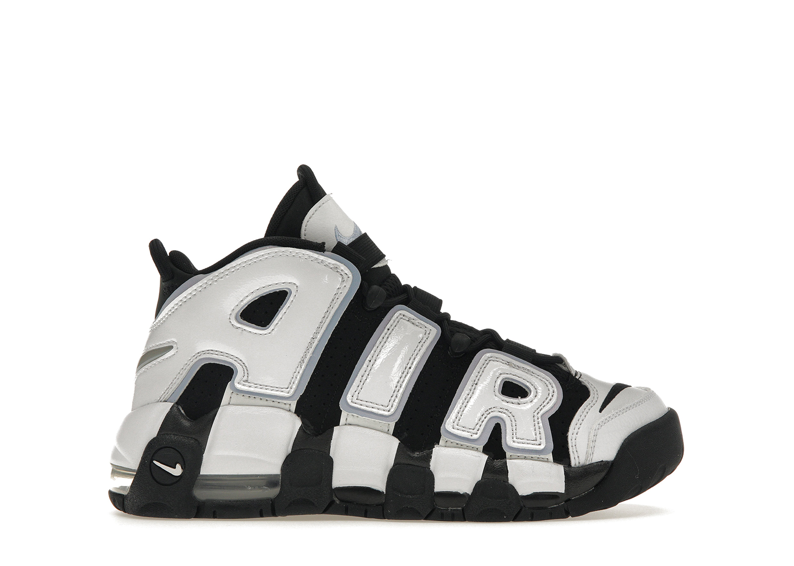 nike air more uptempo white midnight navy gs