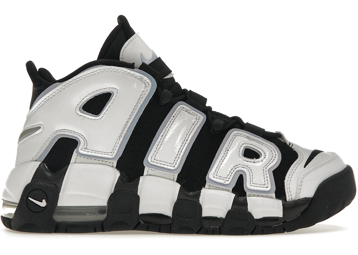 Nike uptempo 96 black grey white Clearance