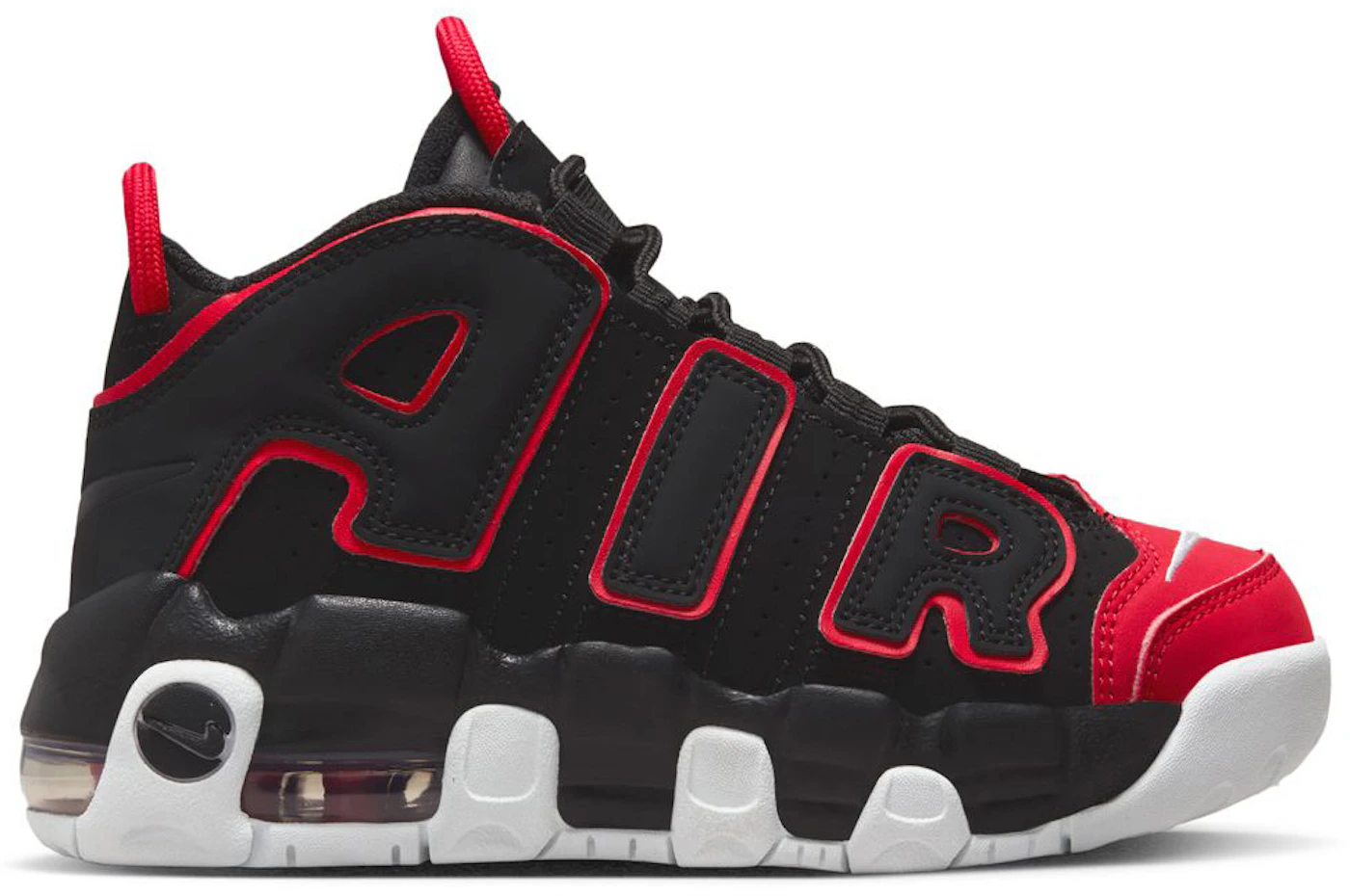 Nike Air More Uptempo 96 Red Toe (PS) Kids' - FB1343-001 - US