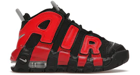 ナイキ PS エアモア アップテンポ '96 "ブラック アンド ユニバーシティレッド" Nike Air More Uptempo "Alternates Black Varsity Red (PS)" 