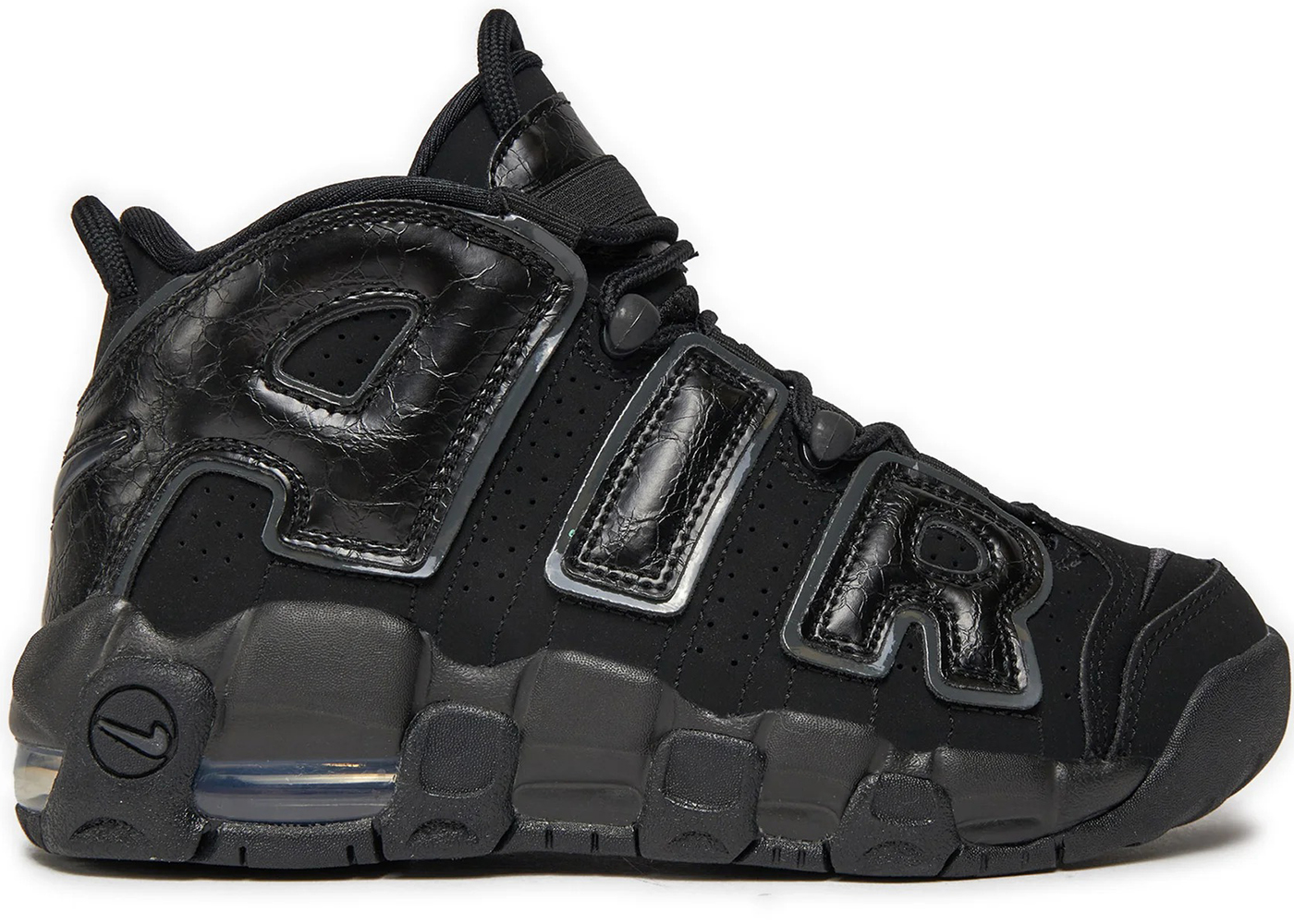 Nike Air More Uptempo Black Pink Blast (GS) キッズ - 415082-003 - JP
